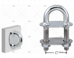 CANCAMO HD INOX SS 304 1/2" MARINE TOWN