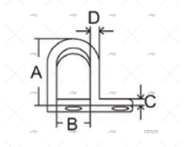 CANCAMO INOX 316 MARINE TOWN