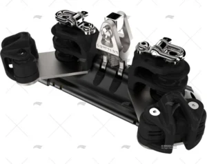 CARRO T-2 DOBLE ARRAIGO 1500kg NEGRO LEWMAR