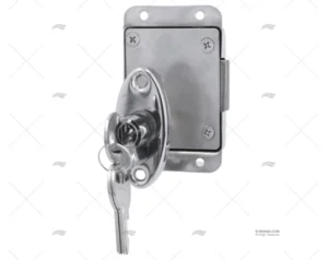 CERRADURA C/LLAVE INOX SS316