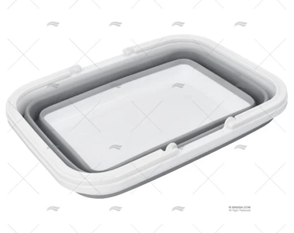 CESTA PLEGABLE GRIS