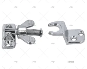 CIERRE CON PALOMILLA PORTICONES CROMADO