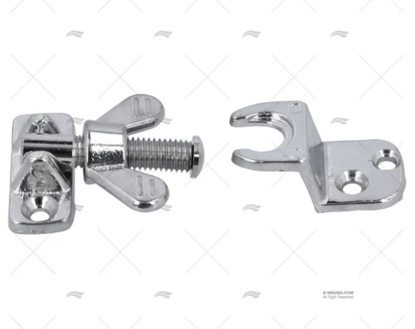 CIERRE CON PALOMILLA PORTICONES CROMADO