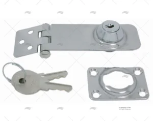 CIERRE INOX SS 304 C/LLAVE 76x29mm MARINE TOWN