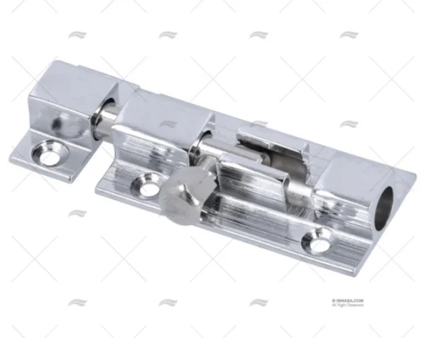 CIERRE PESTILLO 50mm BRONCE CROMADO