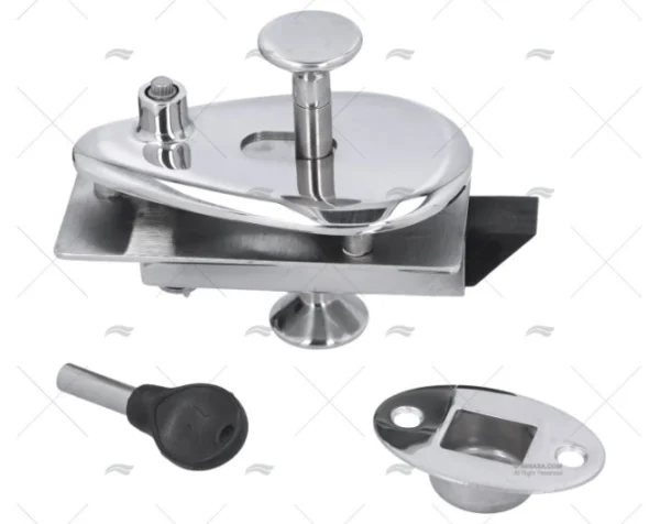 CIERRE PUERTA 106.5mm 19-25mm INOX 316 MARINE TOWN