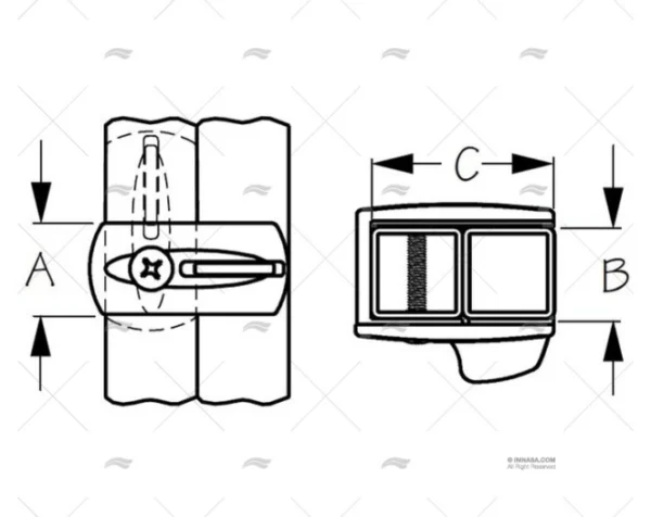 CIERRE PUERTA INOX SS 316
