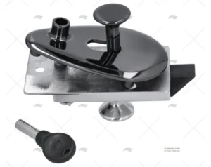 CIERRE PUERTA NEGRO 106.5mm 19-25mm SS31 MARINE TOWN