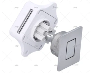 CIERRE PULSANTE INOX PULIDO RECTANGULAR