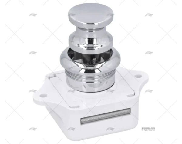 CIERRE PULSANTE PLASTICO CROMADO