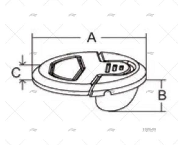 CIERRE REDONDO NYLON MARINE TOWN