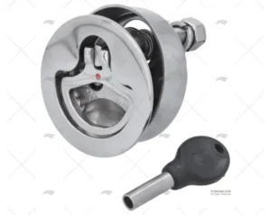 CIERRE TAMB. C/LLAVE S/TRINQUETE 51mm SS MARINE TOWN