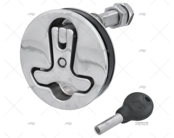 CIERRE TAMB.C/LLAVE S/TRINQUETE 70mm SS MARINE TOWN