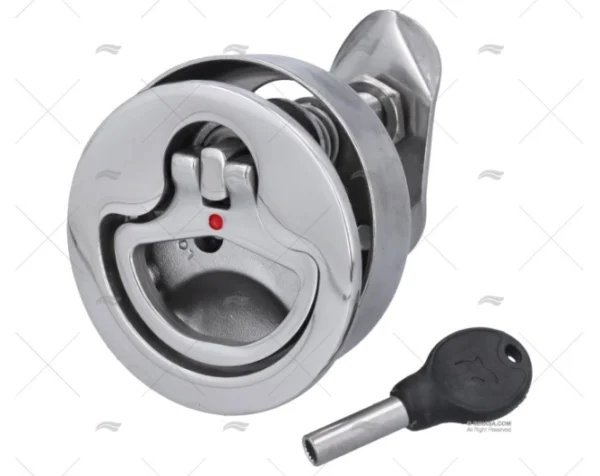 CIERRE TAMB.C/LLAVE/TRINQ. 63.5mm SS316 MARINE TOWN