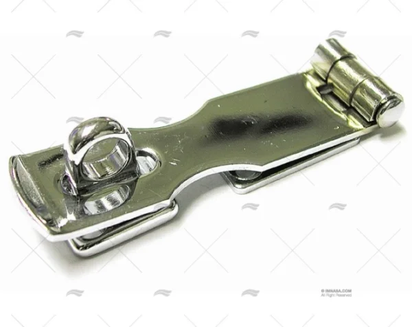 CIERRE TAMBUCHO 76mm LATON CROMADO