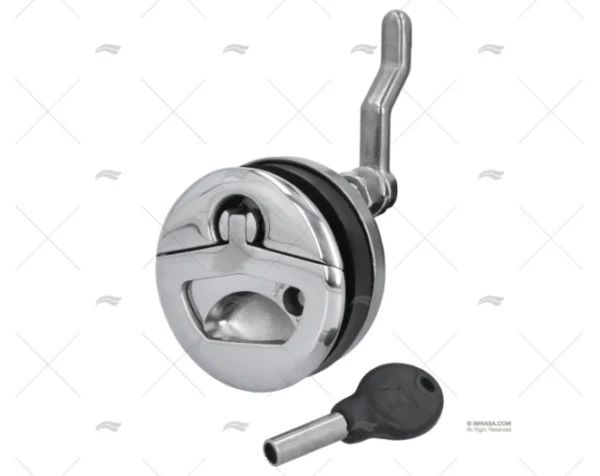 CIERRE TAMBUCHO CON LLAVE INOX MARINE TOWN