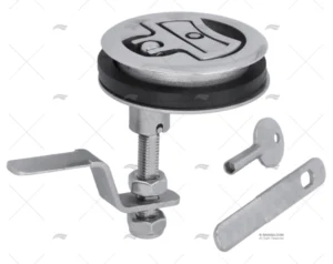 CIERRE TAMBUCHO INOX 75mm (5-21mm)C/LLAV