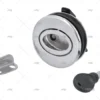 CIERRE TIRADOR OVALADO C/LLAVE 51mm SS31 MARINE TOWN