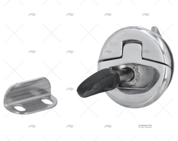 CIERRE TIRADOR REDONDO C/LLAVE 35mm SS31 MARINE TOWN