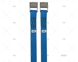 CINCHA 25mm 1,5MT AZUL-C COCODRILO 2U