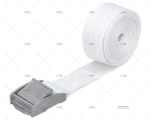 CINCHA 25mm 2,5MT BLANCA COCODRILO 1U