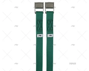 CINCHA 25mm 2,5MT VERDE COCODRILO 2U