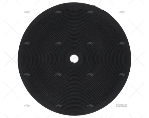 CINCHA 25mmx150m NEGRA POLIURETANO