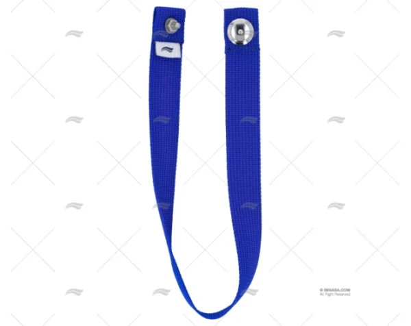 CINCHA C/FIJACION PARA CABOS AZUL
