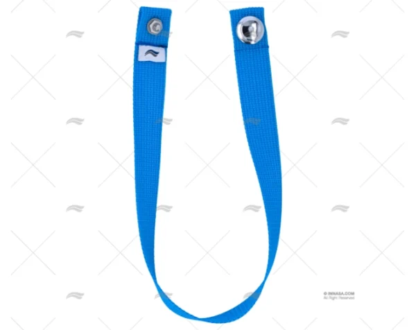 CINCHA C/FIJACION PARA CABOS AZUL CLARO