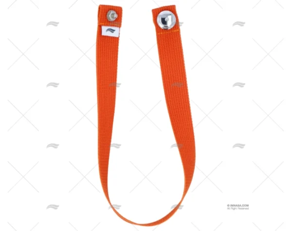 CINCHA C/FIJACION PARA CABOS NARANJA