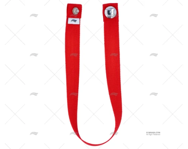 CINCHA C/FIJACION PARA CABOS ROJO