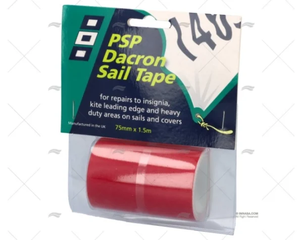 CINTA ADHESIVA DACRON INSIGNIA ROJO PSP TAPES