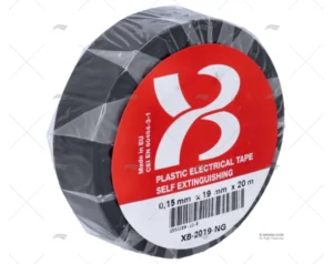 CINTA AISLANTE 19mmX20m NEGRA AUTOEXT.