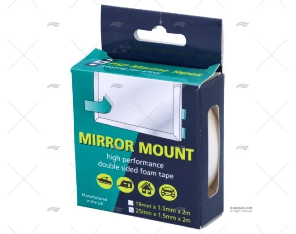 CINTA AUTO ADHESIVA DOBLE CARA HD 25mm PSP TAPES