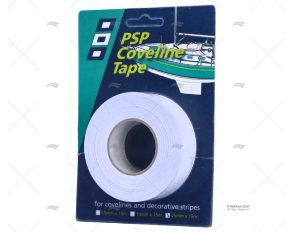CINTA DECOR. COVELINE BLANCA 25mm 15m PSP TAPES