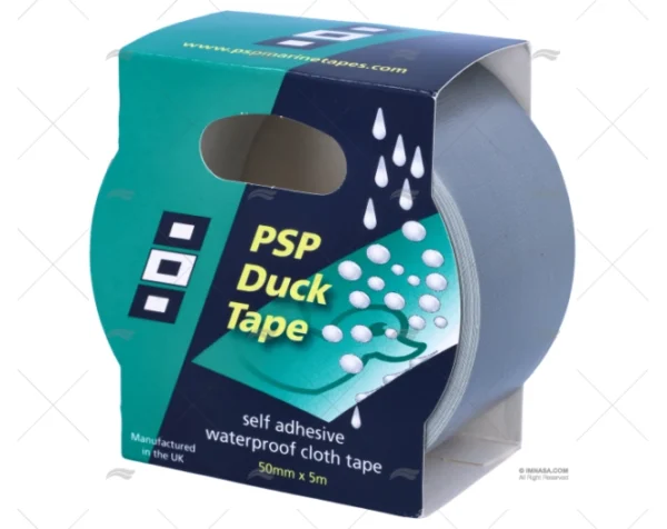 CINTA DUCK TAPE PLATA 5M PSP TAPES