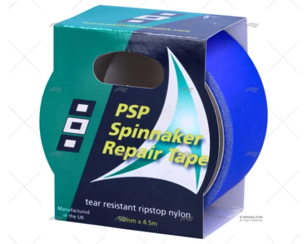 CINTA REP. VELAS SPI AZUL 50mm/4,5m PSP TAPES