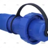 CLAVIJA ELEC MACHO ESTANCA IP68 AZUL
