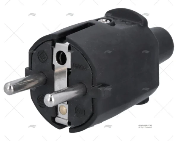 clavija-pvc-schuko-side-pin-earth-black-clavijas-imnasa-ref-64000205.webp CLAVIJA PVC SCHUKO SIDE+PIN EARTH BLACK