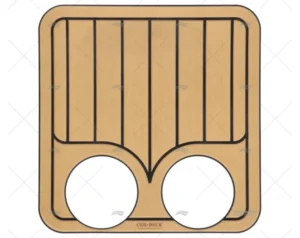 COBERTURA P/ TAPA TEKA/NEGRA 380x380mm 3