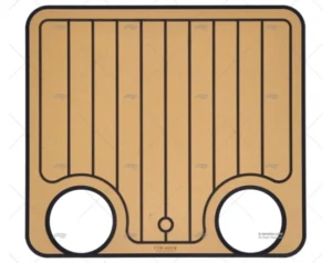 COBERTURA P/TAPA TEKA/NEGRA 460x510mm