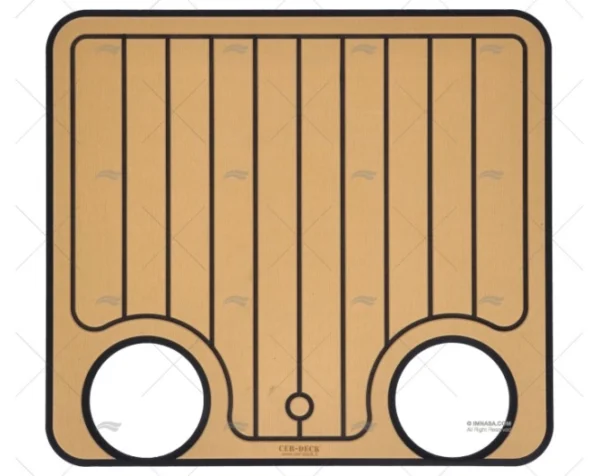 COBERTURA P/TAPA TEKA/NEGRA 460x510mm