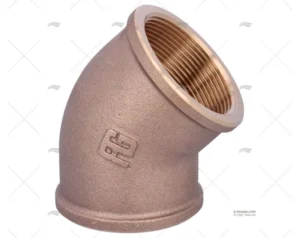 CODO BRONCE H-H 45º 2" GUIDI GUIDI