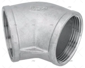 CODO INOX H-H 45º 1"1/2