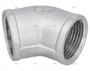 CODO INOX H-H 45º 1"