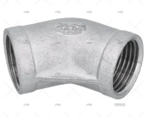 CODO INOX H-H 45º 3/8"