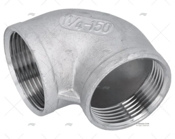 CODO INOX H-H 90º 1"1/4