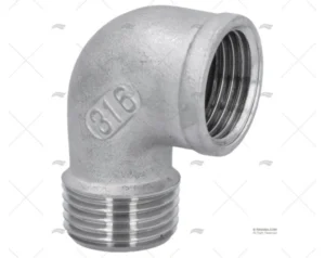 CODO INOX M-H 1/2"