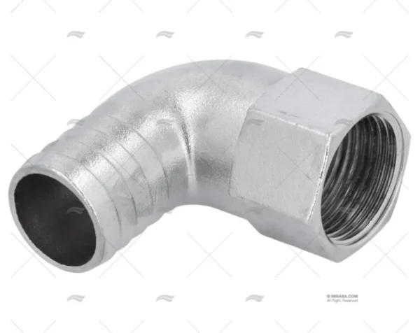 CODO INOX MACHO/HEMBRA 1" x 30mm