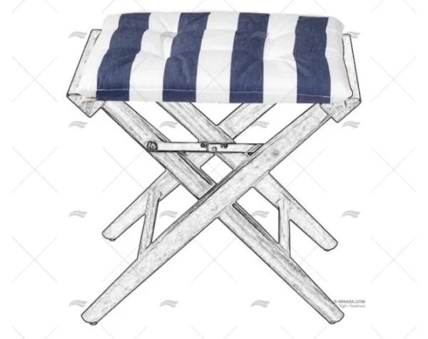 COJIN DELUXE MARINO-BLANCO ARC MARINE